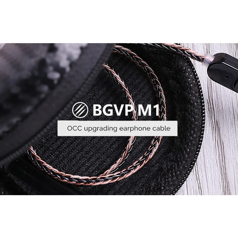 BGVP M1 bluetooth модуль V4.2 кабель для наушников MMCX гарнитуры BGVP DN1 DM5 DS1 съемный кабель HiFi OCC кабель с микрофоном