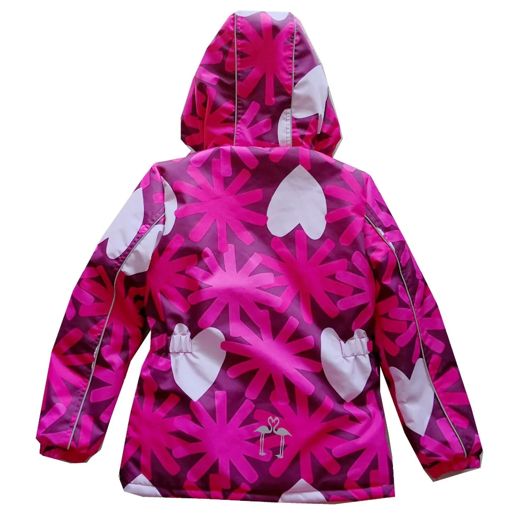 Fashion Thicken Warm Cotton Winter Waterproof Baby Girls Jackets Child Coat Heavyweight Children Outfits For 3-12 Years Old