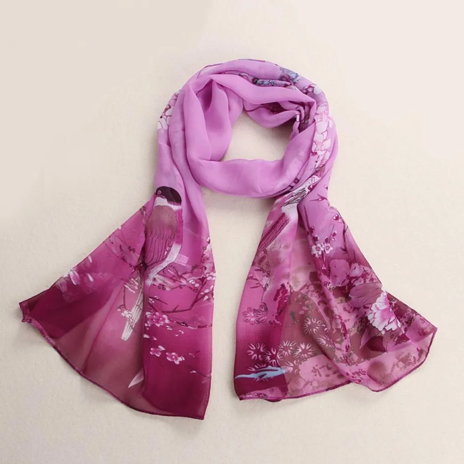 Fashion Chiffon Scarf Beach Summer Soft Neck Women Scarf Shawl Scarves Stoles Wraps Foulard