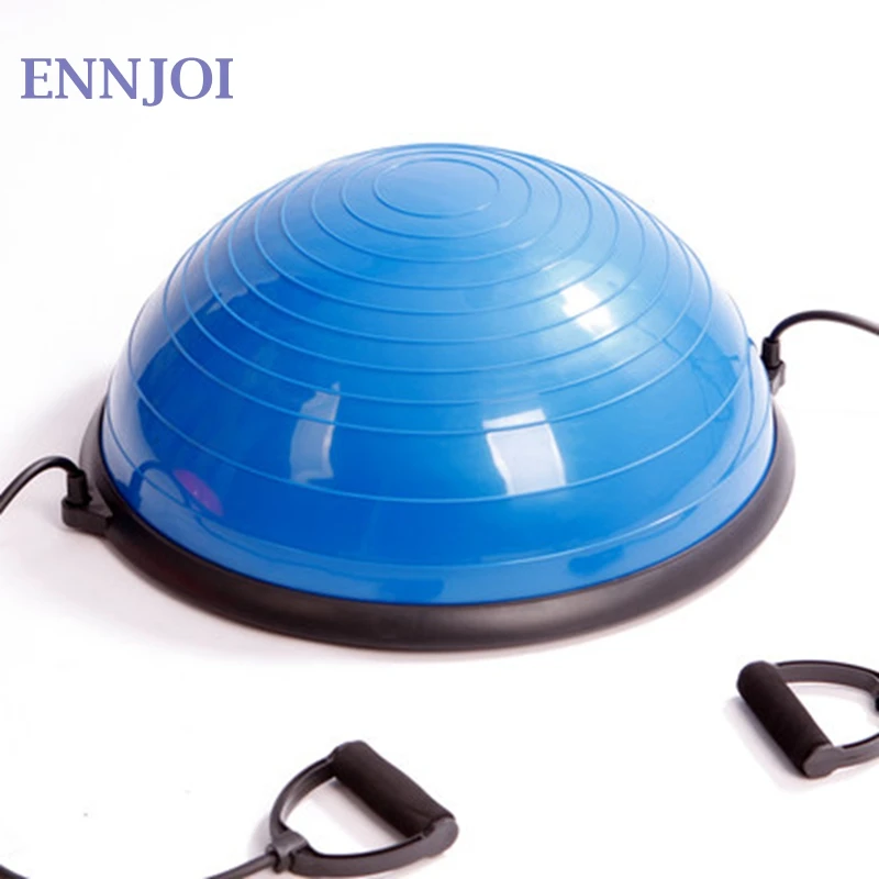 half yoga ball