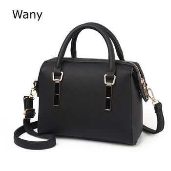 

Women new leather handbags designer Boston bags for women Luxury handbag female Shoulder bag