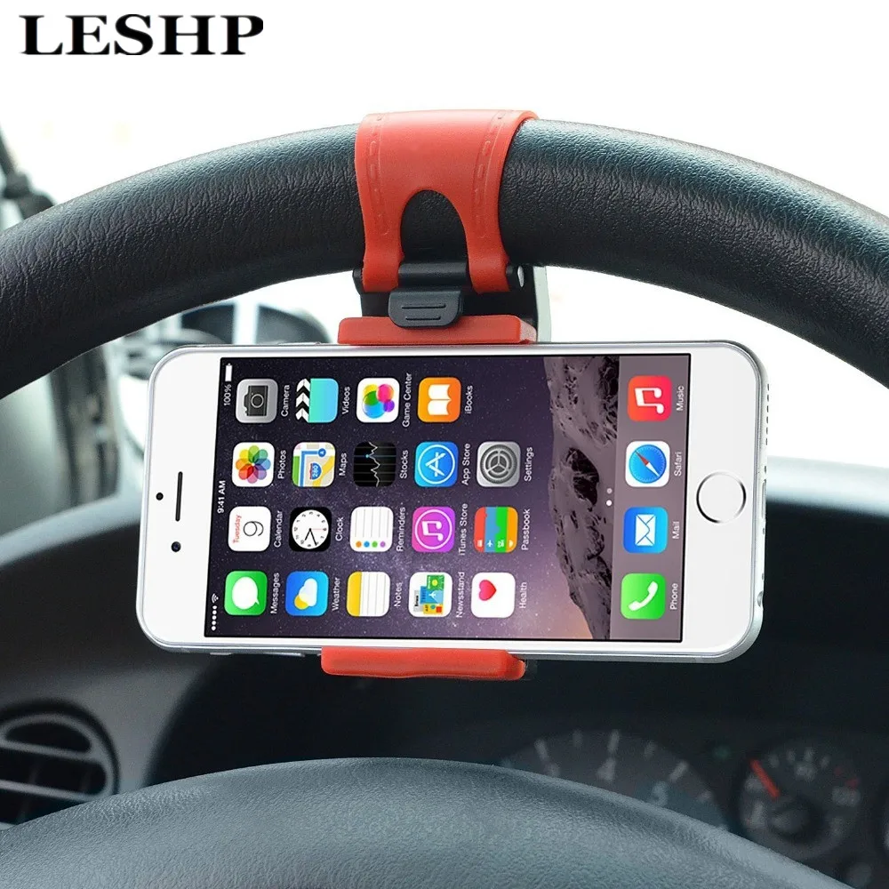 

Universal Car Holder Steering Wheel Bike Clip Mount Rubber Band Holder For iPhone For Samsung For Lenovo Mobile Phone Bracket