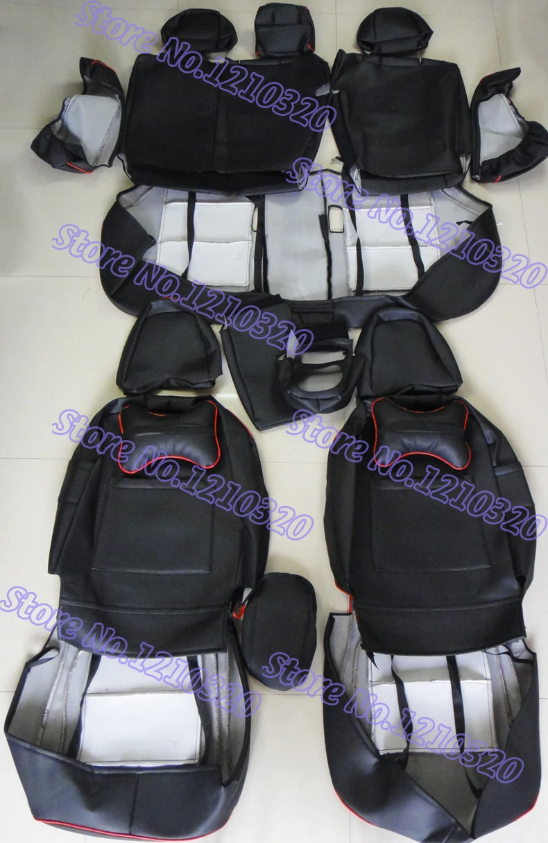 AUSFTORER воловья кожа сиденье автомобиля чехлы для Subaru Forester 2004-- подушка для автомобильного сидения крышка аксессуары