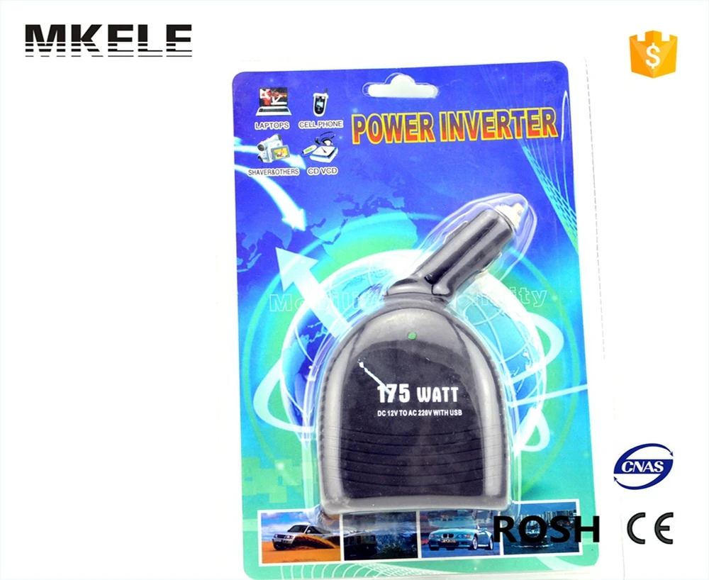 

MKC175UX-122 175w power converter for car inverter 12v 220v power inverter 230v 12v inverter for car mobile power inverter