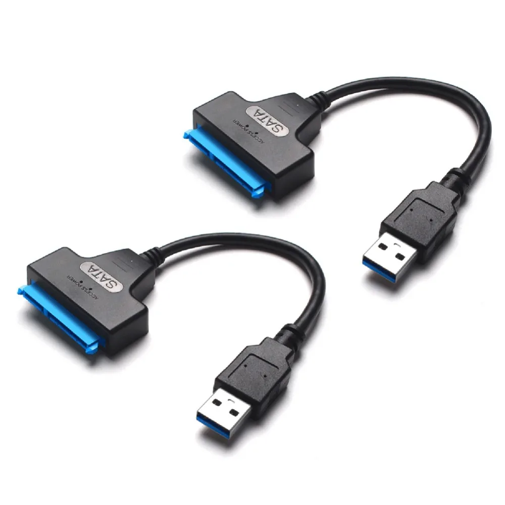 22-Pin SATA USB 3,0 кабель 2,5 дюймов жесткий диск SATA адаптер конвертер для 2," ноутбука жесткий диск SSD sats кабель адаптер 20 см Длина Лидер продаж