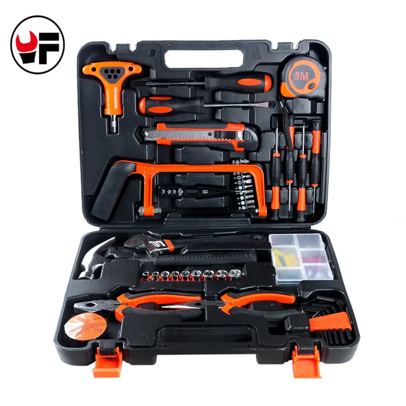 82 PcsSet Multifunctional Household Kit Herramientas Key Combination Spanner Torque Wrench Set Auto Repair Hand Tools Car DN153 (16)_