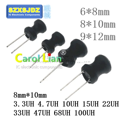 0810 I-индуктор силовой индуктор подключаемый индуктор 8X10 150UH 220UH 330UH 470UH 560UH 800UH I-образный индуктор