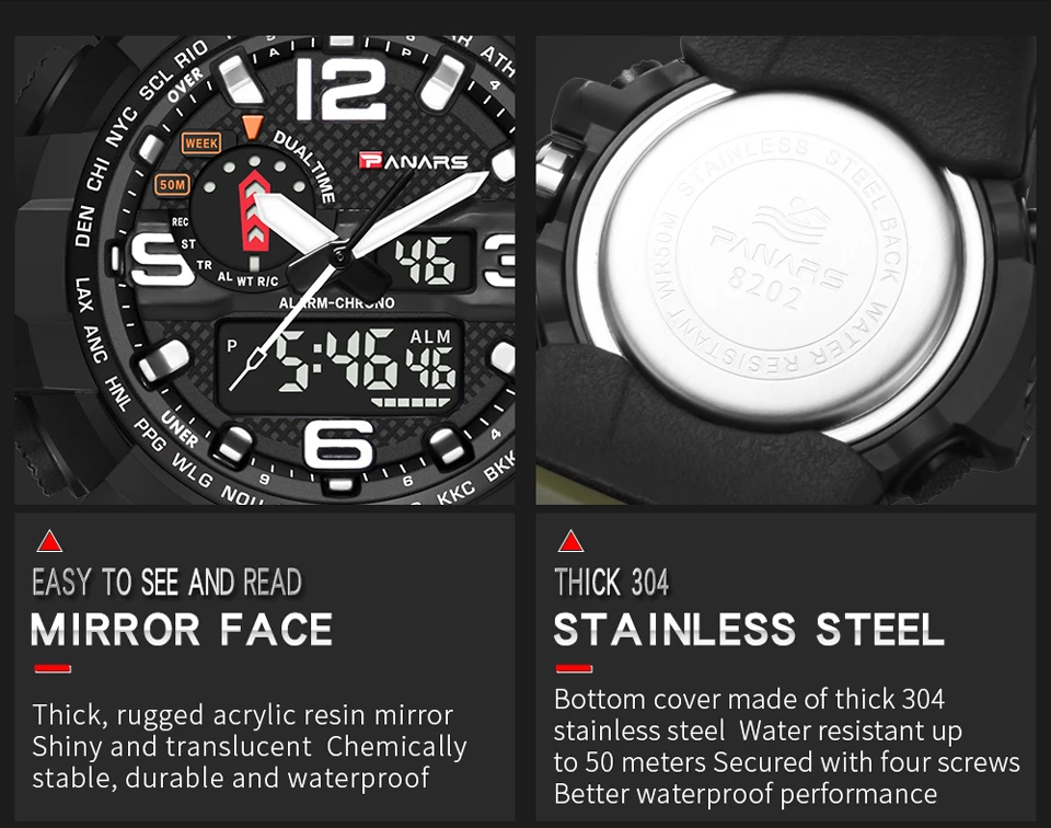 Digital Wrist Watch Men Military Sports Electronic Watch Waterproof G LED Fitness Shock Watch For Men Clock Chronograph Running (16)