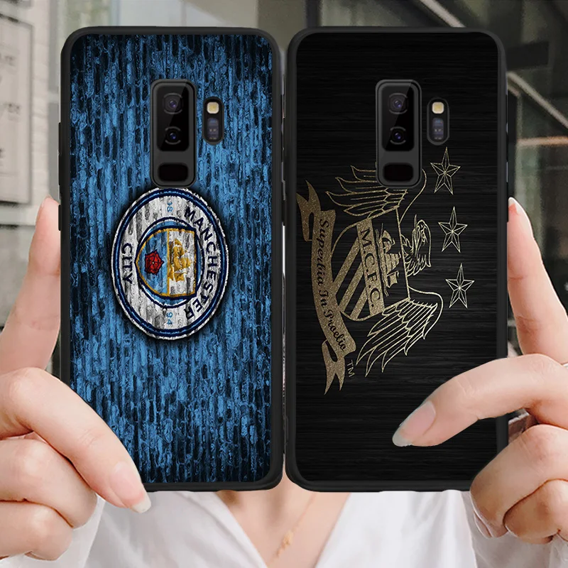 

Yinuoda Phone Case For Manchester City F.C Galaxy S10 S9 Plus S6 S7 Edge Silicon Black Soft TPU For Galaxy Note4 Note 5 7 Note 9