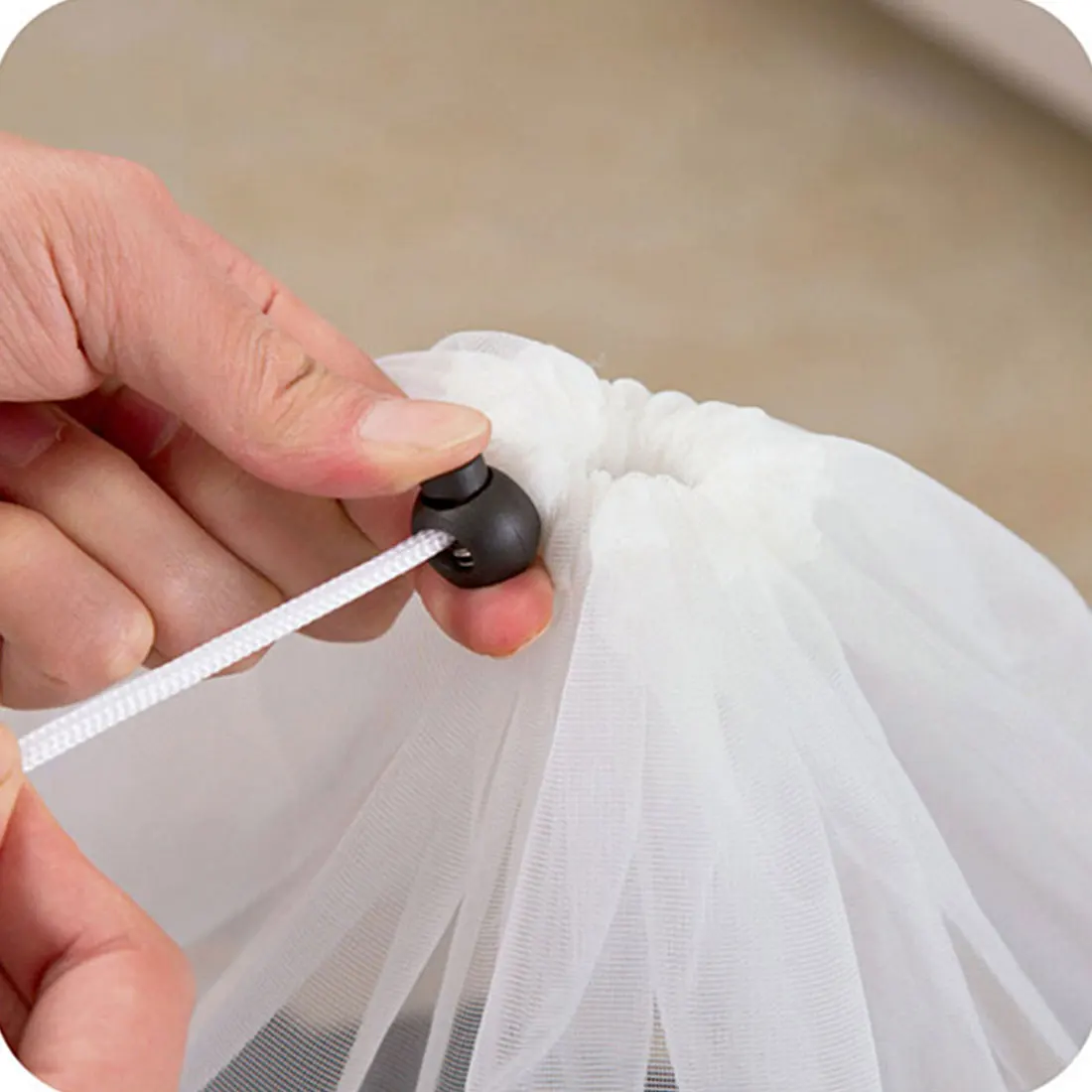 

Laundry Wash Care 3 Size Drawstring Bra Underwear Products Laundry Bags Baskets Mesh Bag Household Cleaning Tools Accessories