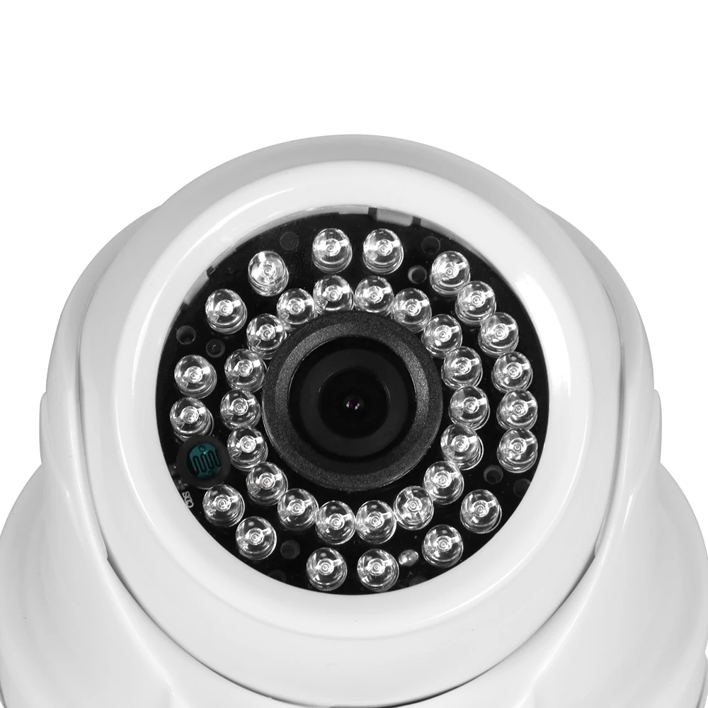 AZISHN H.265 IP камера Full HD 1080P 2.0MP SONY IMX323 36 шт. ИК светодиоды Крытый Купол CCTV ONVIF P2P обнаружения движения Hi3516EV100