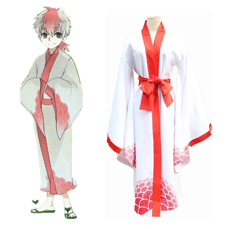 Free shipping Hoozuki no Reitetsu Anime Cosplay Cartoon Cos Halloween Costume top+pants+belt | Тематическая одежда и
