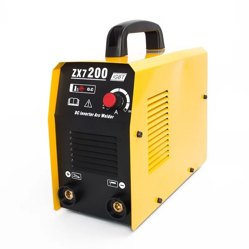 ZX7-200 220V Welding Machine MMA ARC IGBT Welder DC Inverter Welding Machine 200A & Free Consumables