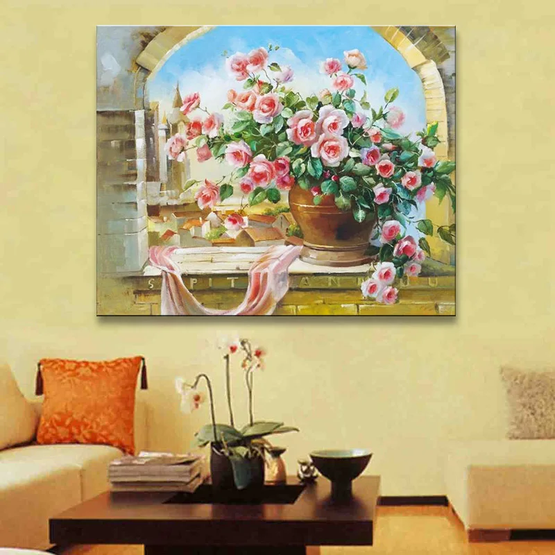 handmade oil painting on canvas modern 100%  Best Art Abstract oil painting original  directly from artis  JW-015 (3)