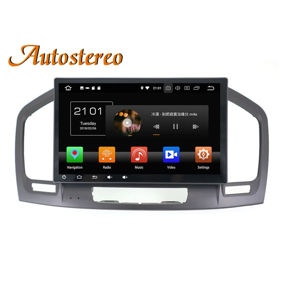 Clearance Android 9 DPS Max 64GB Car GPS navigation For Opel Insignia 08-13 multimedia car NO DVD auto player headunit radio tape recorder 4