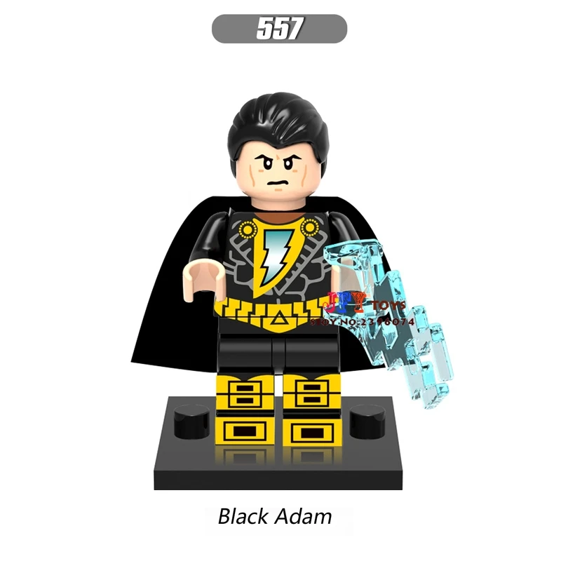 

50pcs super heroes Justice League Black Adam Shazam building blocks bricks friends hobby Gift toys for boys brinquedos menina