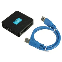 Yoc-usb 3.0 sd micro tf cf xd m2 MS adaptador de lector de tarjetas de memoria flash