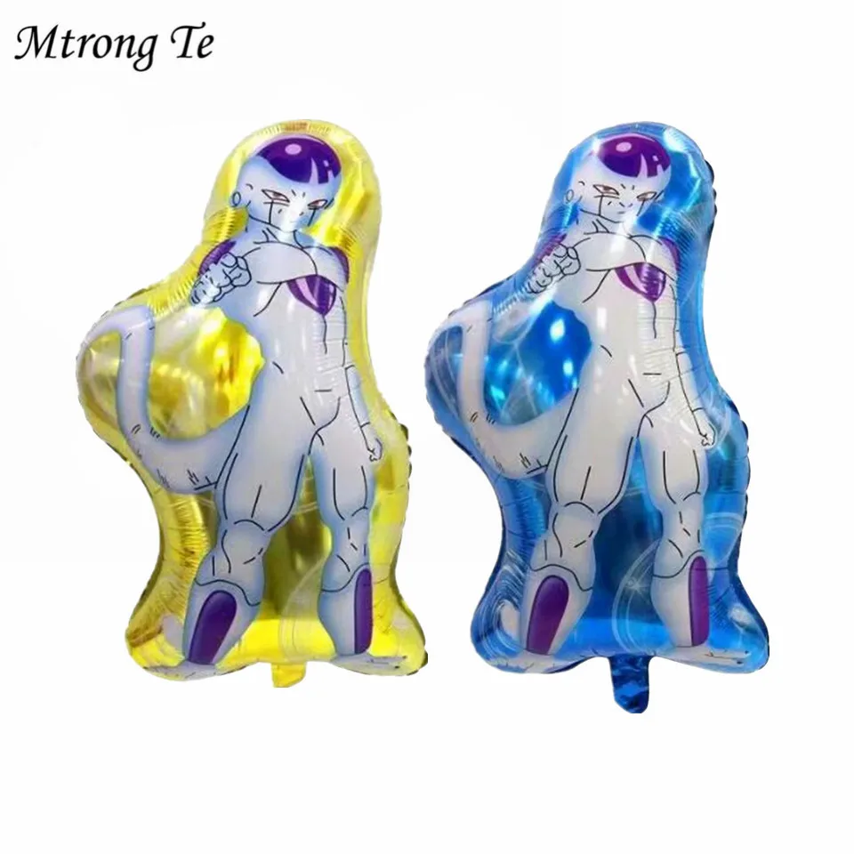 

1pc 75*45cm Son Goku 7 Dragon Ball dinosaur Balloons foil balloon birthday party decoration supplies kids toys air globos