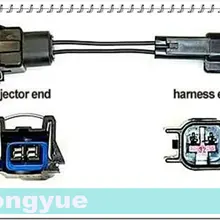 Longyue 2 шт. LS2 топлива адаптер инжектора для LS1 инжекторы EV6 к EV1 10 см проволоки