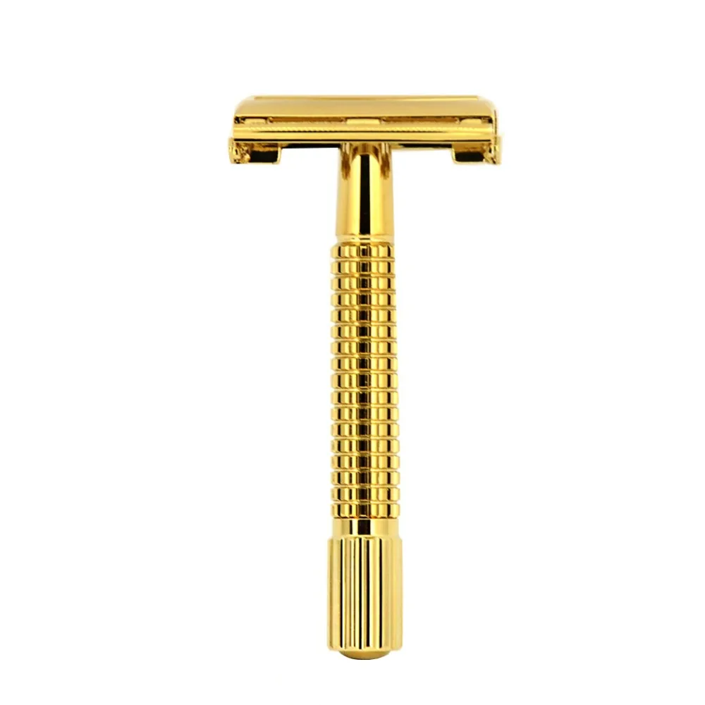 ZY Classic Men Butterfly Open Safety Shaving Razor Double Edge