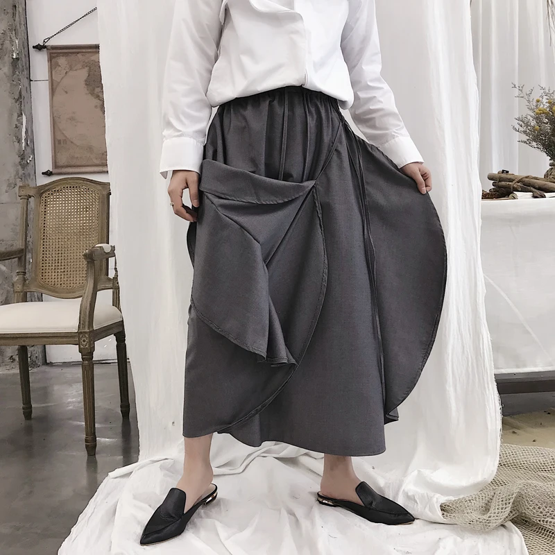 MIXCUBIC 2018 Autumn England style retro Irregular Round