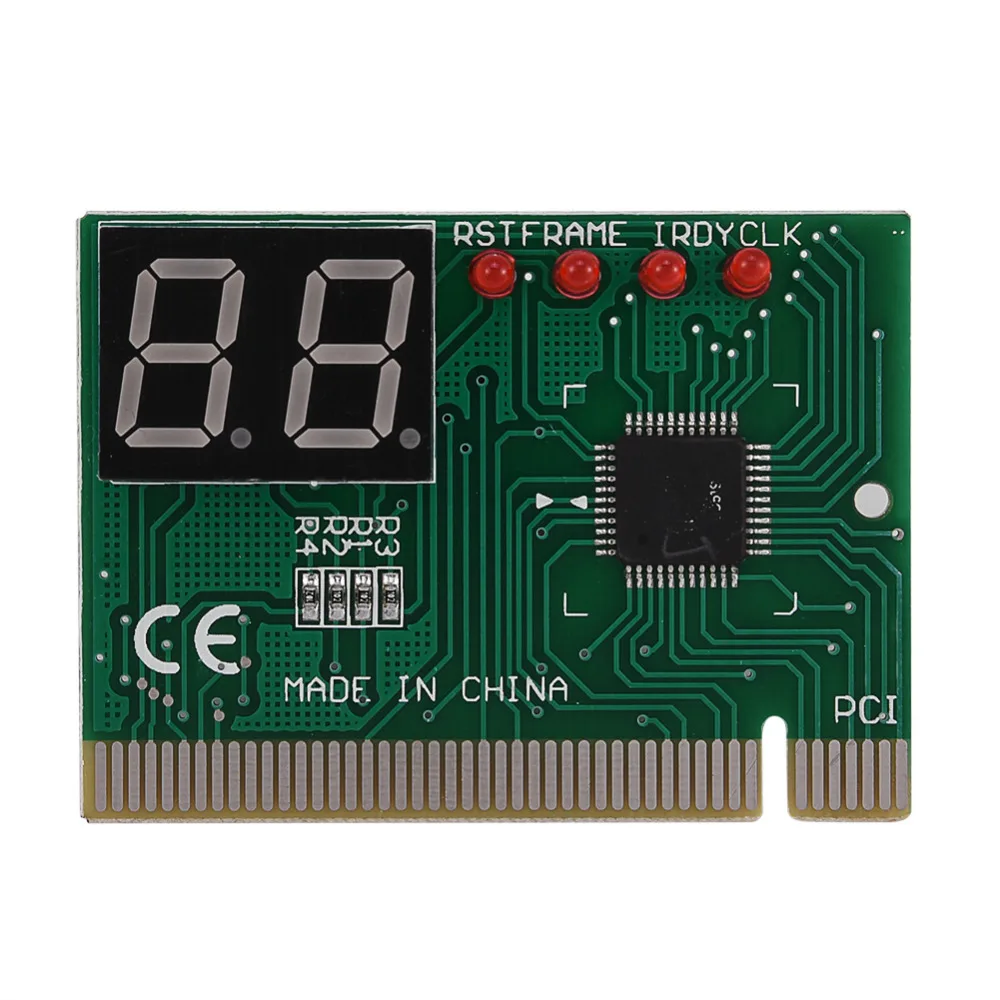 New 2 Digit PCI PC Diagnostic Card Motherboard Tester Analyzer Post for