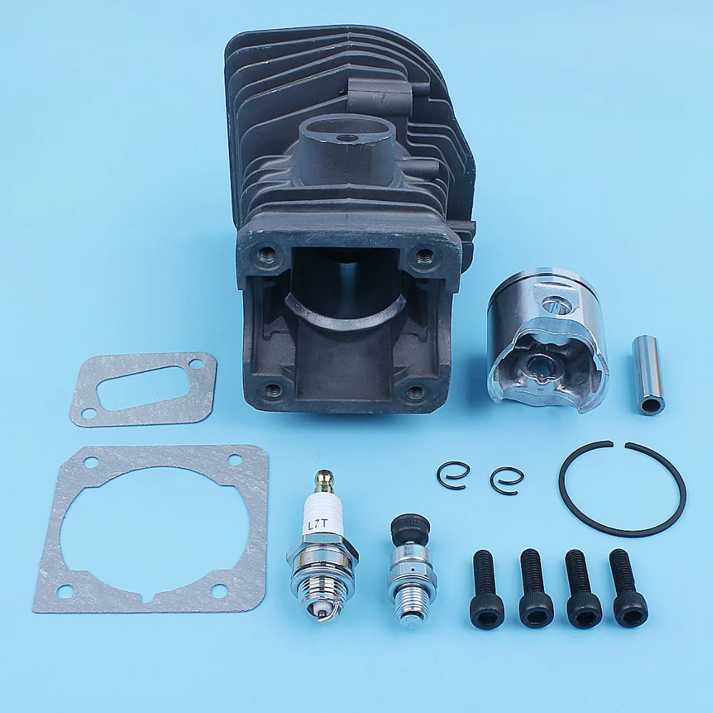 Realman 537095871 503869901 503869903 503869971 503899971 44mm Nakisil Cilindro Pistone Kit Per Husqvarna 346 346XP 350 351 353 351EPA Jonsered 2141