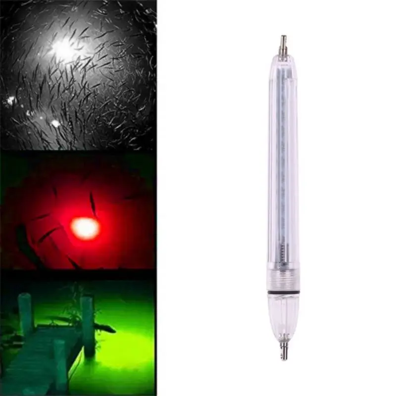 5pcs Night LED Underwater Fishing Attracting Flashlight Deep Drop Light Lures