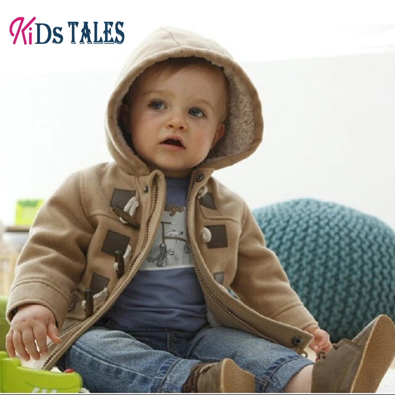 

Kids Tales Horn jacket 2 Color boys winter jacket baby clothes Cotton Coat Long sleeve warm baby boy coat winter jacket toddler