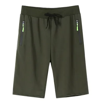 

2019 Summer Men's Lace-up Pocket Shorts Casual Solid Color Five-point Shorts spodenki meskie New Best Quality New Arrival