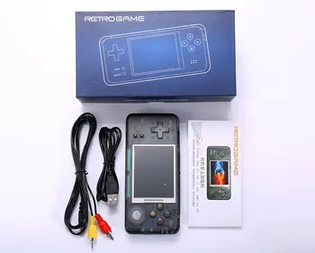 

2019 RS-97 Classic Retro Handheld Game Console Video Game Player 3.0 inch Screen 16GB Portable Games Player Built-in 3000 Games