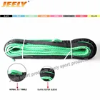 Free Shipping 15MM 40M 12 Strand UHMWPE Synthetic 4X4/ATV Braid Winch Rope With Thimble