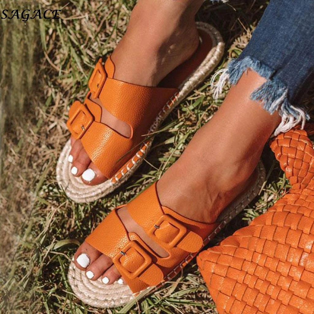 

SAGACE Slippers Women Casual Sandals shoes Woman 2019 Summer Ladies Beach Slippers Flip Flops Foot Corrector chinelo feminino #4