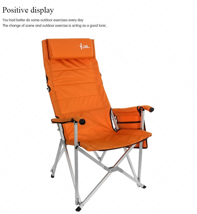 Cadeira de Pesca Cadeira de Acampamento Alumínio ao ar Dobrável Oxford Liga Livre Portátil Ferramenta Pesca 250kg Rolamento 3 Cores 600d 28 High Quality Esporte e Lazer