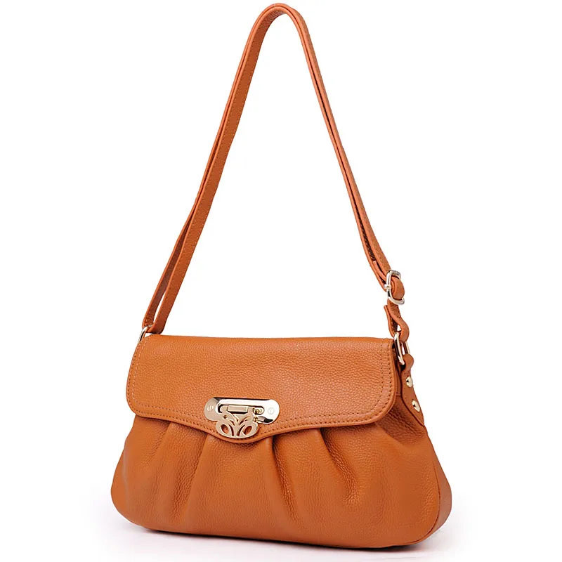 Кевин Юн, модная женская сумка из натуральной кожи, повседневные женские сумки-мессенджеры, маленькая сумка через плечо, женская дизайнерская брендовая сумка - Цвет: brown