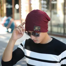 cotton Winter Warm Hat Trendy Chic Knitting Slouchy Baggy Oversize Hat for Man and Women Unisex