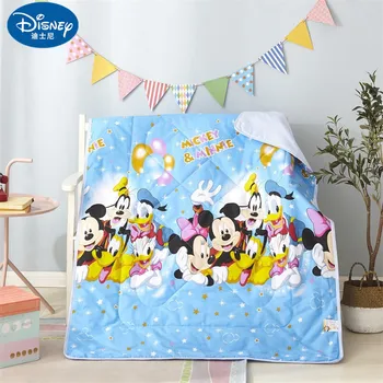 

Summer Cartoon Soft Blanket Throw Vacation Nap Aircraft blanket Four seasons mickey minnie for Children on Bed Sofa Couch Adult