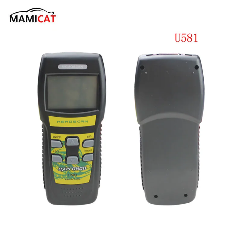 

New Arrival Original Memoscan U581 OBD2 LIVE DATA Diagnostic Scan Tool Car Engine Fault Scanner Free shipping