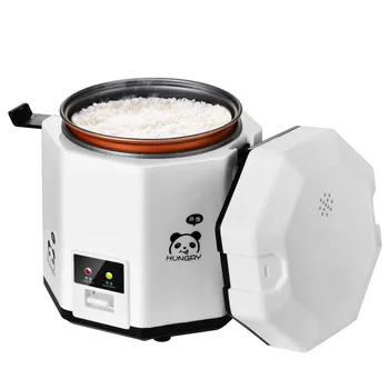 

1.2L mini rice cooker small 2 layers Steamer Multifunction cooking Pot Electric insulation heating cooker 1-2 people EU US