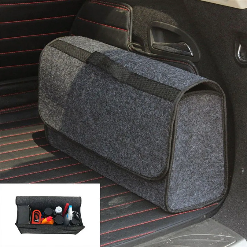 Storage Bags for tools Trunk Cargo Organizer Foldable Caddy Storage Collapse Bag Bin for Car Truck Storage Bags#4A30 (6)