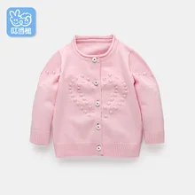 Dinstry Женский Детский вязаный свитер на весну и осень, Детский кардиган для девочек