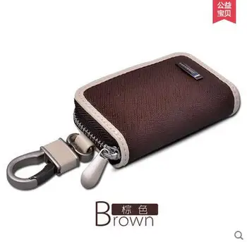

New Lion Bolong Brown Car Key ring key case For Citroen Ford Acura Infiniti Nissan Audi BMW Buick Cadillac Lexus Chevrolet Key