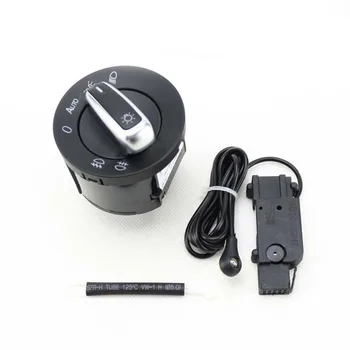 

TAIHONGYU Chrome Switch Auto Headlight Sensor fit for VW Golf MK6 Jetta MK5 Tiguan Caddy 5ND 941 431 B