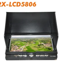 Boscam FPV монитор RX-LCD5806 7 ''5,8 GHz 32CH разнообразный приемник DVR HD FPV монитор