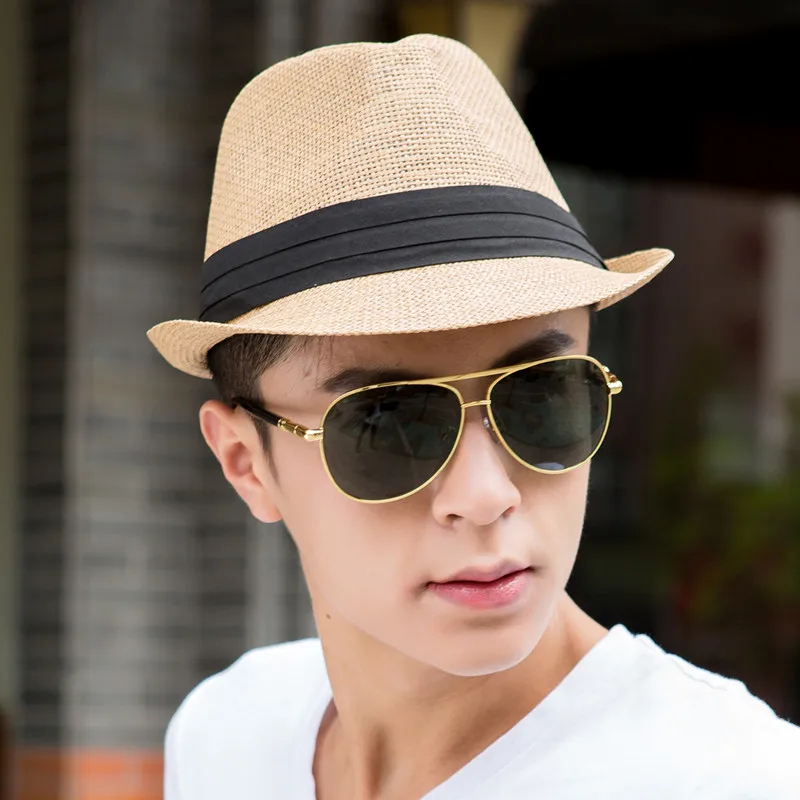 New Fashion Sun Hat For Boys Girls Summer Caps Casual Straw Caps Children Solid Colors Bonnet