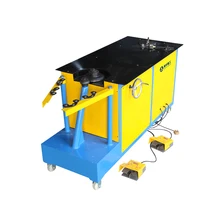 Горизонтальные креветки локоть изгиб Бисероплетение машина Seaming прямоугольная вентиляция инструмент воздуховод трубка конец инструменты для формирования изготовление труб Бендер