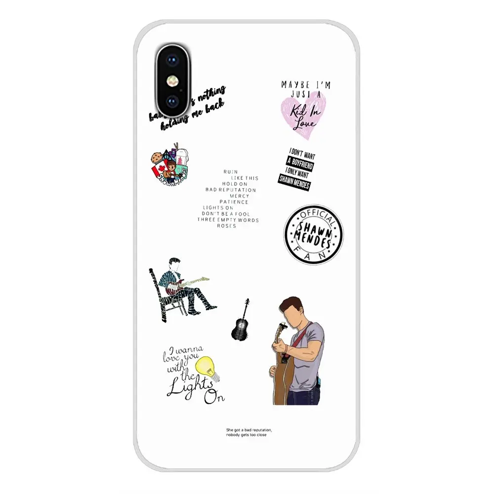 Для Samsung Galaxy J1 J2 J3 J4 J5 J6 J7 J8 плюс 2018 Prime 2015 2016 2017 shawn mendes текст аксессуары для телефона
