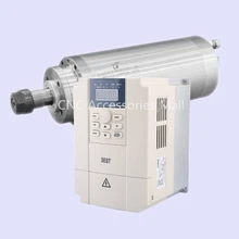 3kw water cooled spindle motor ER20 collet D100mm 220V/380V 400HZ for cnc engraving machine & 4kw BEST VFD Inverter цена 3kw water cooled spindle motor ER20 collet D100mm 220V/380V 400HZ for cnc engraving machine & 4kw BEST VFD Inverter цены онлайн