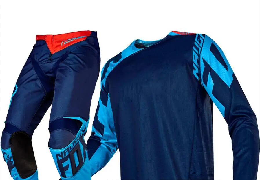 

2018 NAUGHTY MX 180 Racing Jersey & Pant Combo Motocross Gear ATV Dirt Bike Cycling Suit