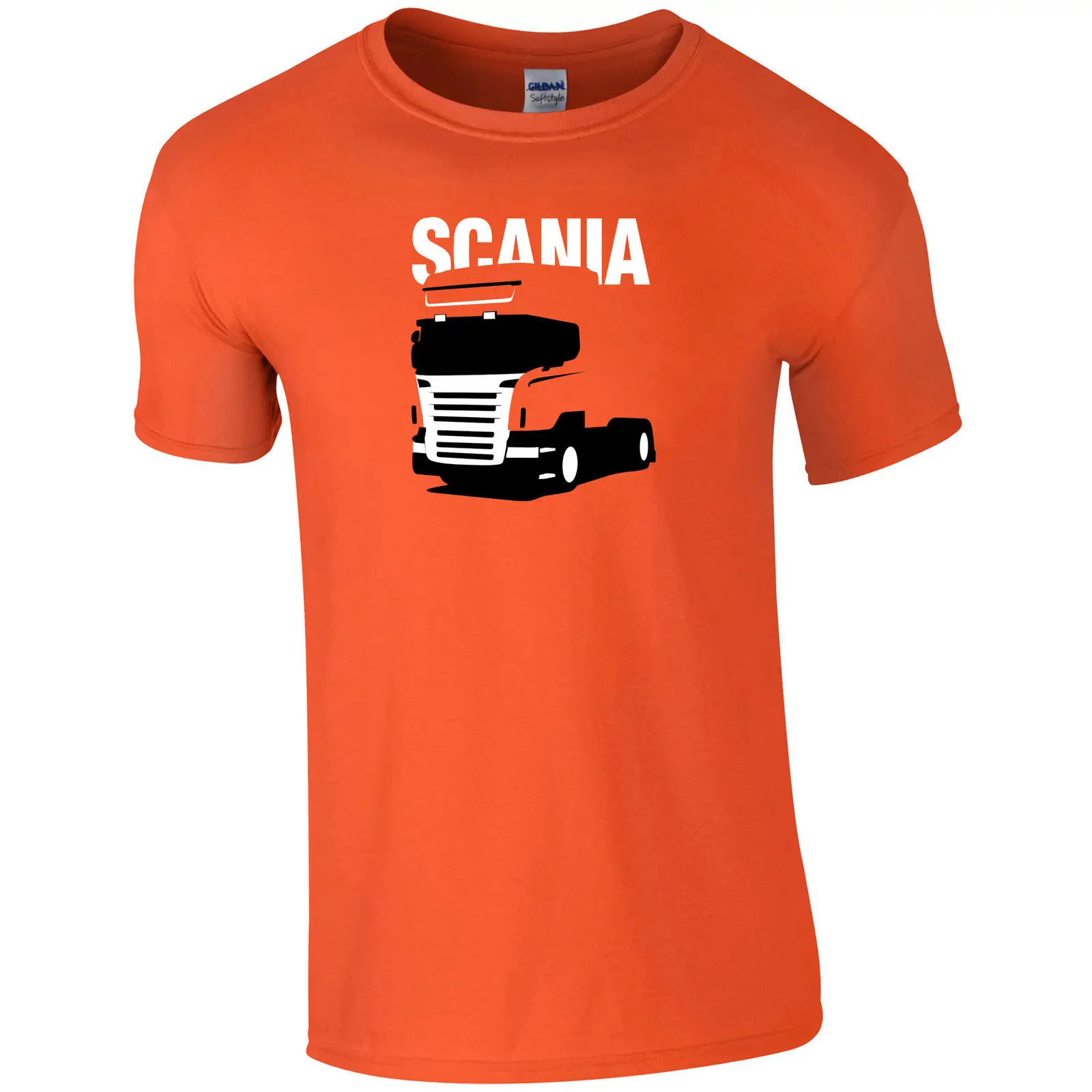

Fashion 2018 Summer Men'S Casual Casual O-Neck Male Tops & Tees Scania Truck Cheap Custom T Shirts